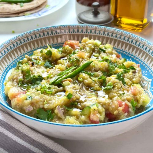 Begun Pora recipe in Bengali style