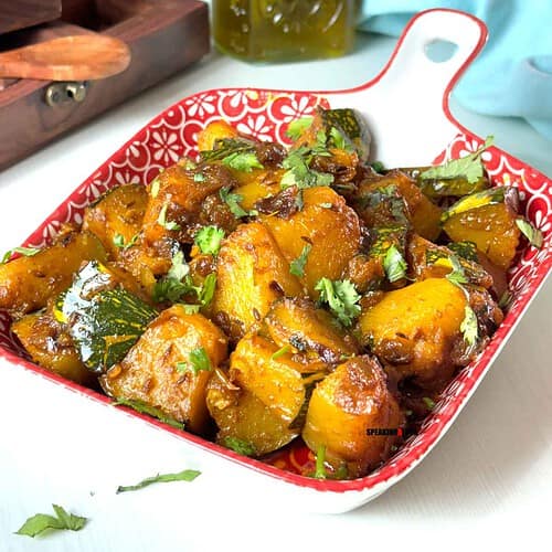 Kacha Kumro Torkari | Kaddu Sabji