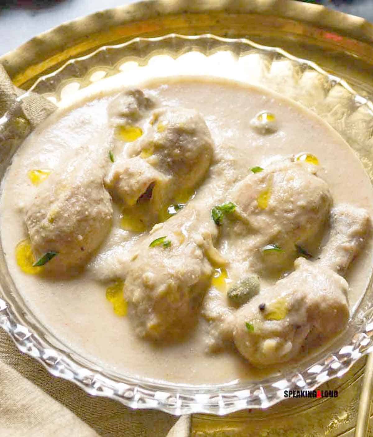 Chicken Rezala Recipe