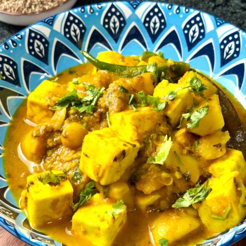 Vegetarian Quick Paneer Curry Recipe