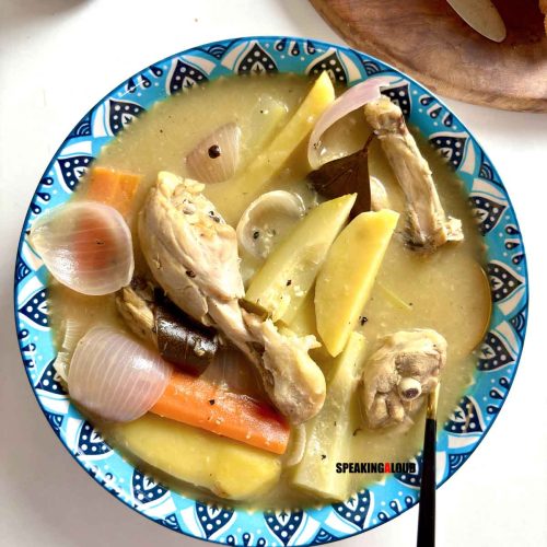 Kolkata cabin style Chicken stew