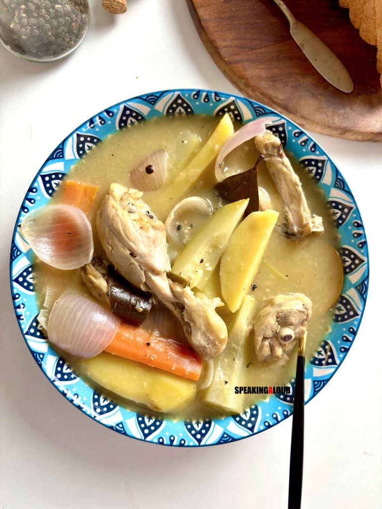 Kolkata cabin style Chicken stew 