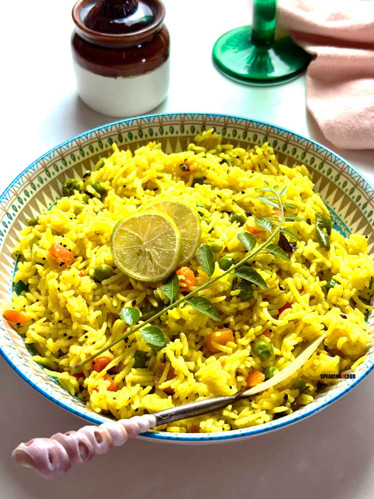 Vegetable Lemon Rice