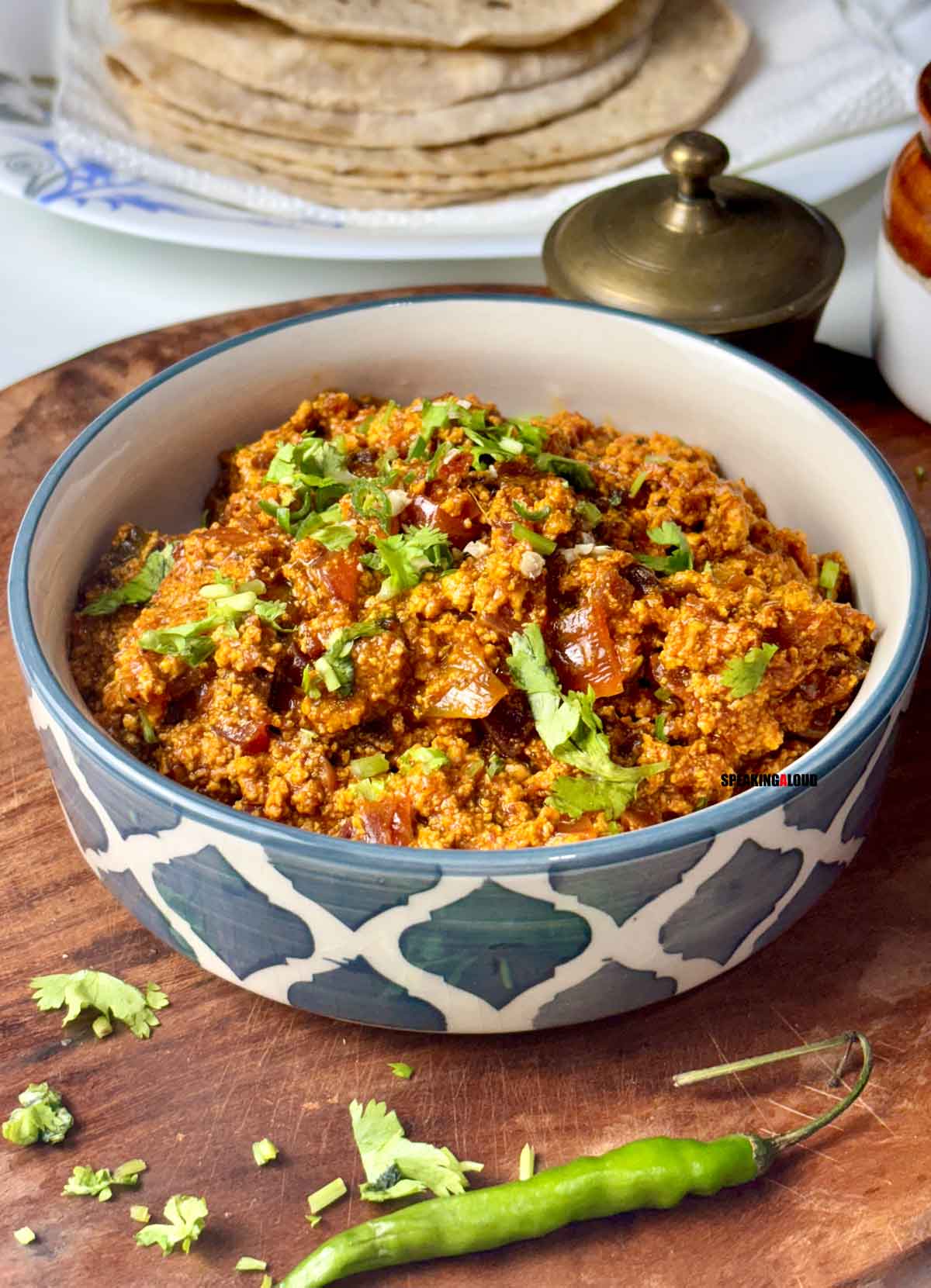 Punjabi Paneer Bhurji Recipe