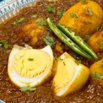 Bengali Duck Egg Curry - Hanser Dimer Kosha