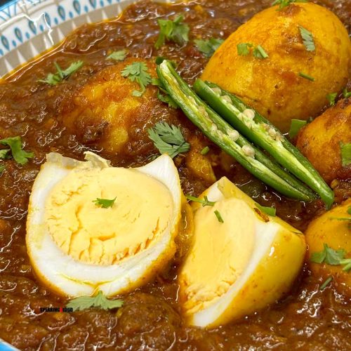 Bengali Duck Egg Curry - Hanser Dimer Kosha